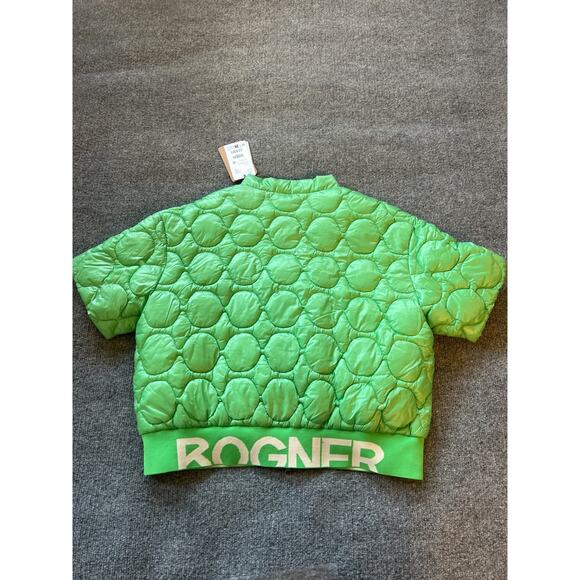 NWT $590 Bogner Green Laia Short Sleeve Full-Zip Quilted Jacket Size M , 8. 38 - Picture 9 of 14